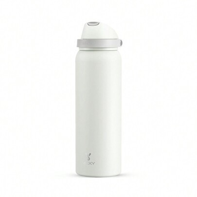 40oz Vacuum Insulated Water Bottle With 2-In-1 Straw And Spout Lid, Insulated Cup, Keep Cold 24H, Leak-Proof, Fits In Car Cup Holder, Stainless Steel | SHEIN