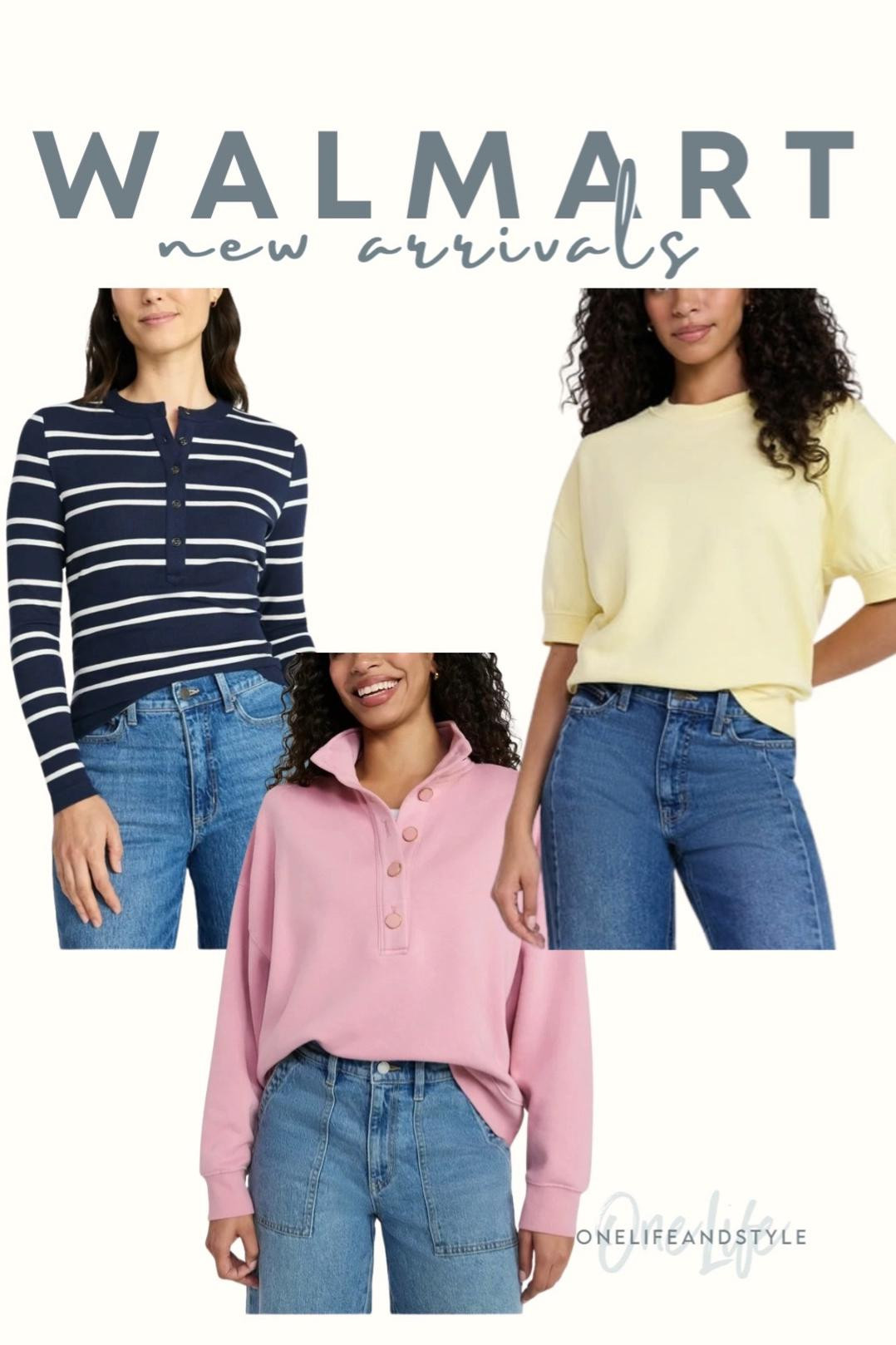 Walmart new arrivals - tops  

#LTKSeasonal #LTKOver40 #LTKFindsUnder50