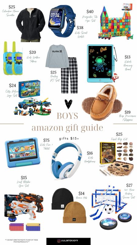 New 2023 Amazon BOYS gift guide for this holiday season!

#LTKkids #LTKGiftGuide #LTKHoliday