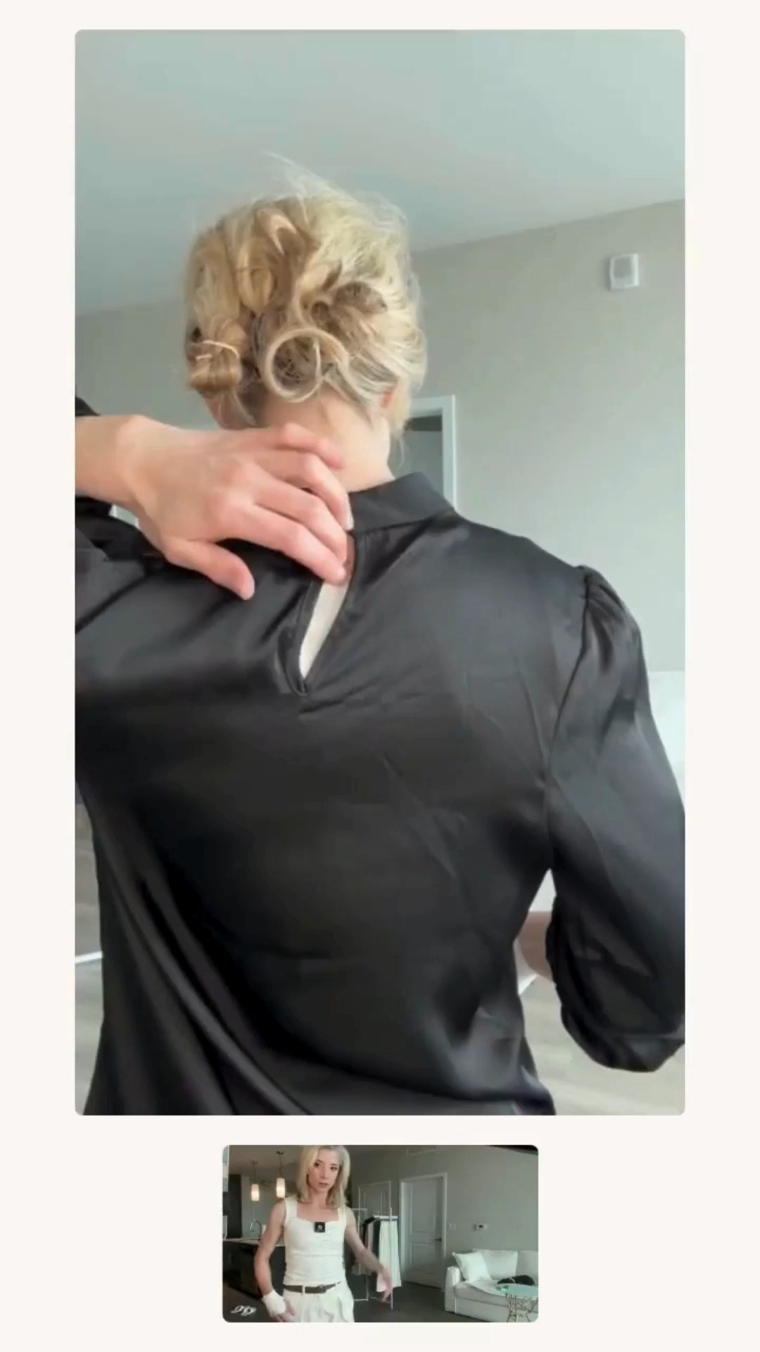 Stunning mock  neck top from Amazon fashion. Shop elegant fashion for women under $20 and watch this video for style tips. Looks like real silk! Size up recommended even for petite girls  

#LTKPetite #LTKFindsUnder50 #LTKStyleTip