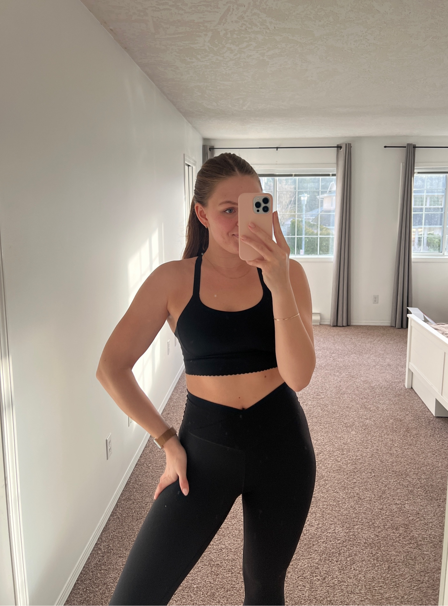 Love this new sports bra I got from aerie because it’s a bit more supportive & perfect for tonight’s spin class 🖤 40% off right now too!! 

#LTKfindsunder50 #LTKsalealert #LTKfitness