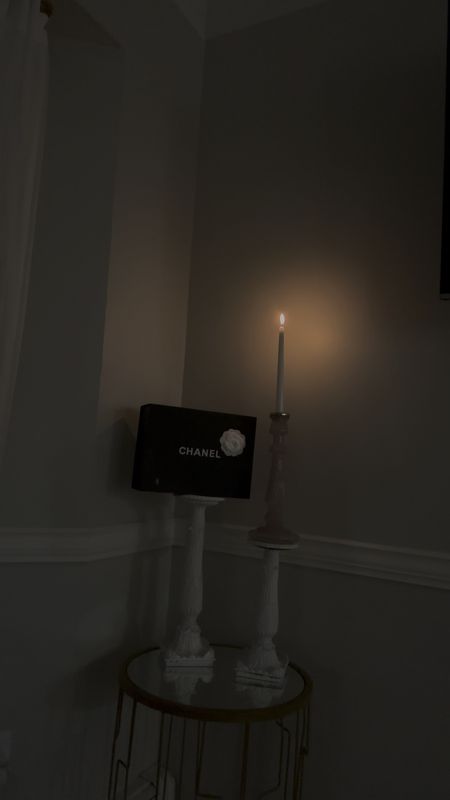 Sleep wind down favorites 🤍🕯️
Pillar candle 
Chanel candle Etsy 
Designer candle 
Jambys 

#LTKfindsunder100 #LTKbeauty #LTKhome