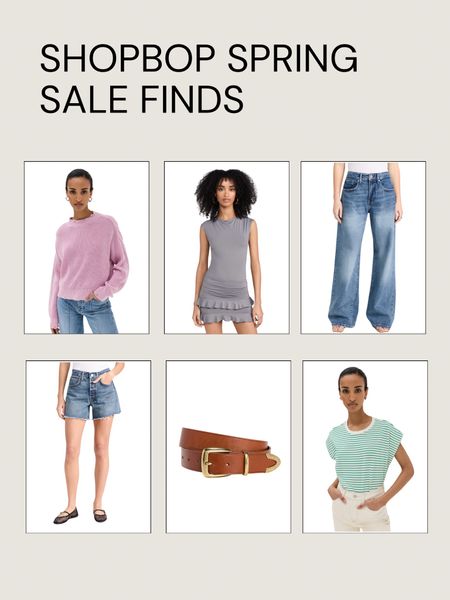 Shopbop sale alert! Save 20% off with code SPRING20 (ends March 13). My favourites include AGOLDE denim shorts and jeans, spring dresses and pastel tops. 

#LTKstyletip #LTKsalealert #LTKSeasonal
