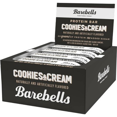 Barebells Nutrition Bars - Cookies & Cream - 12pk | Target