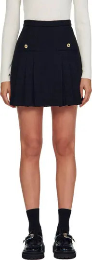 SANDRO Katyna High Waist Tweed Skirt | Nordstrom | Nordstrom