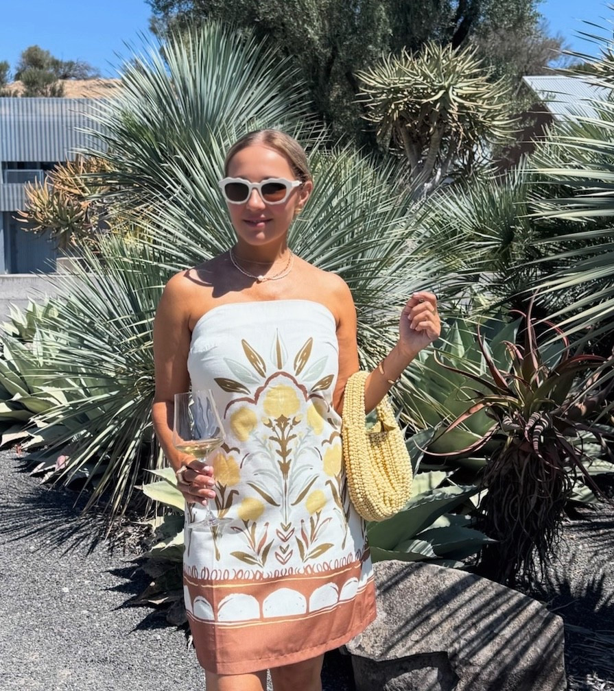The perfect summer to fall dress. Comes with attachable straps. Obsessed with this print 💛🤎

#LTKStyleTip #LTKSeasonal #LTKFindsUnder50