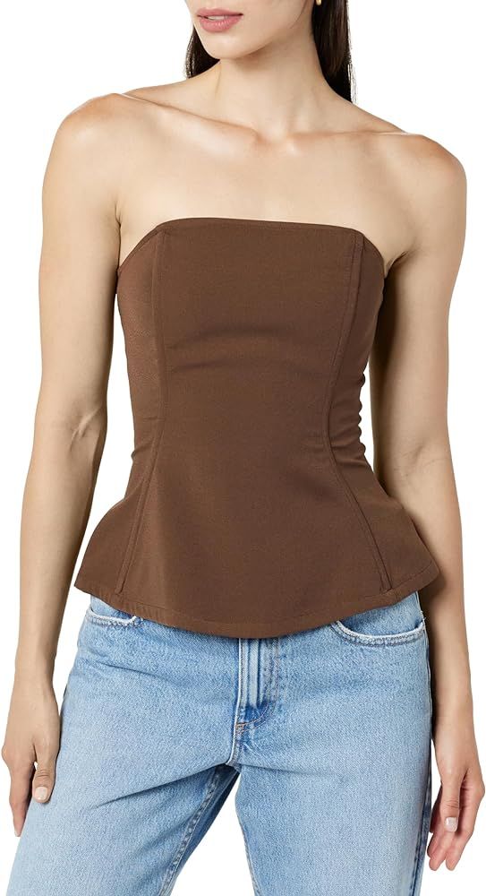 The Drop Women's Alejandra Strapless Corset Top | Amazon (US)