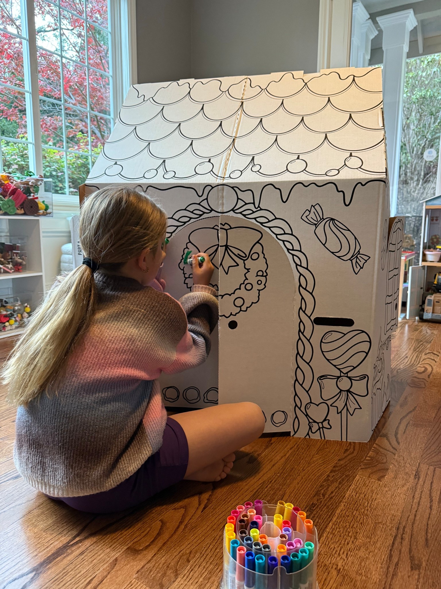The cutest cardboard gingerbread fort for decorating. Plus it’s under $25 right now! 

#LTKCyberWeek #LTKKids #LTKHoliday