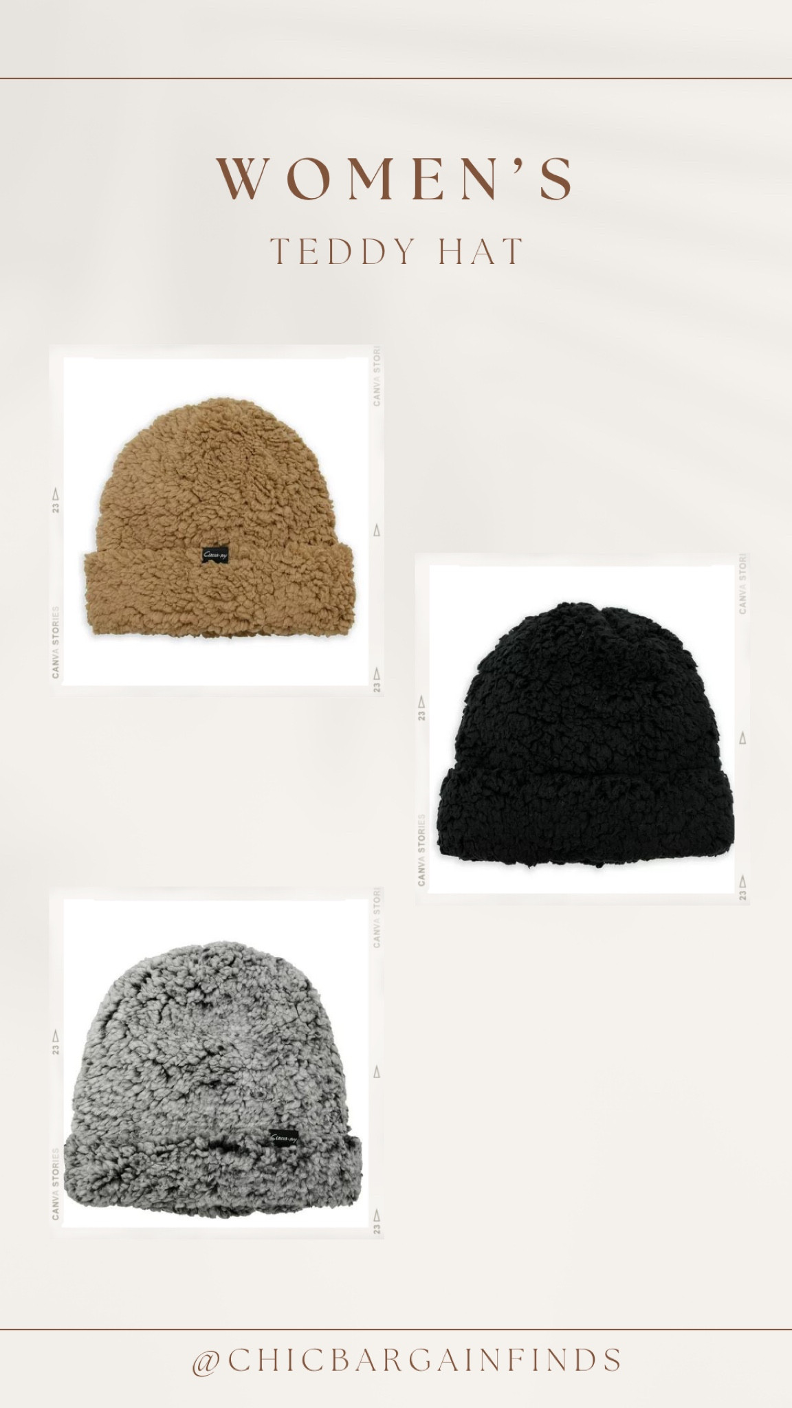 Grab these cozy Women's Teddy Hats! 

#LTKsalealert #LTKSeasonal #LTKGiftGuide