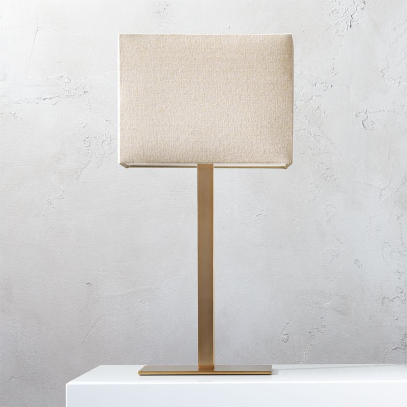 John Bronze Table Lamp + Reviews | CB2 | CB2