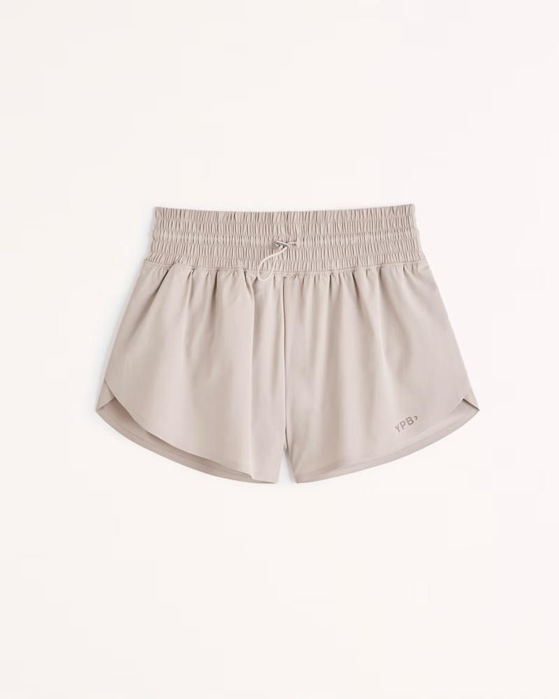 YPB motionTEK Ultra High Rise Lined Flyaway Short | Abercrombie & Fitch (US)