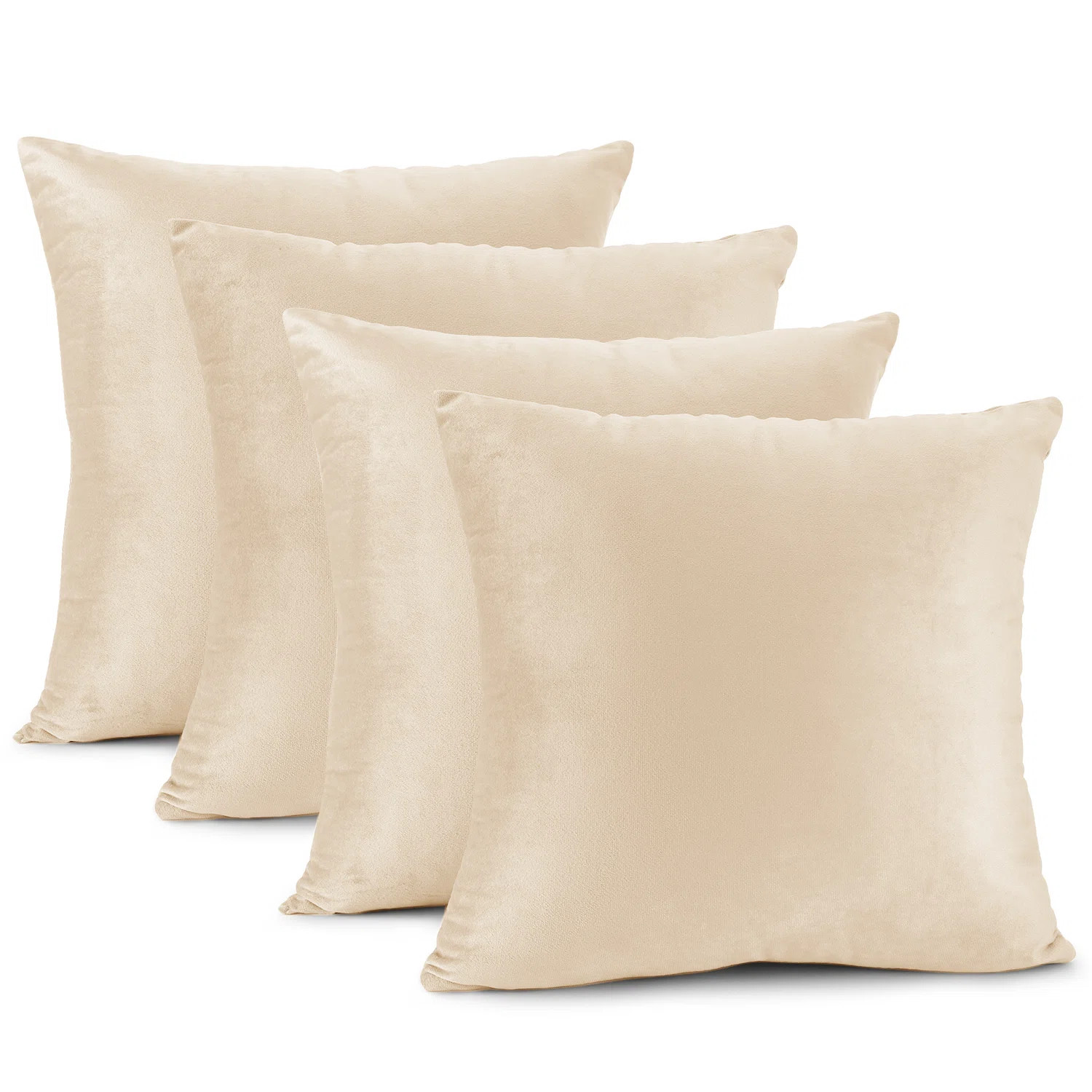 Velvet Pillow Cover (Set of 4) | Wayfair North America