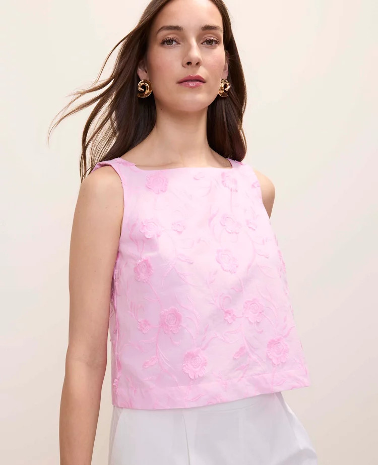 Square Neck Tank Top | Ann Taylor