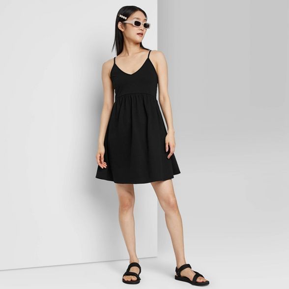 Women's Sleeveless French Terry Leisure Dress - Wild Fable™ | Target