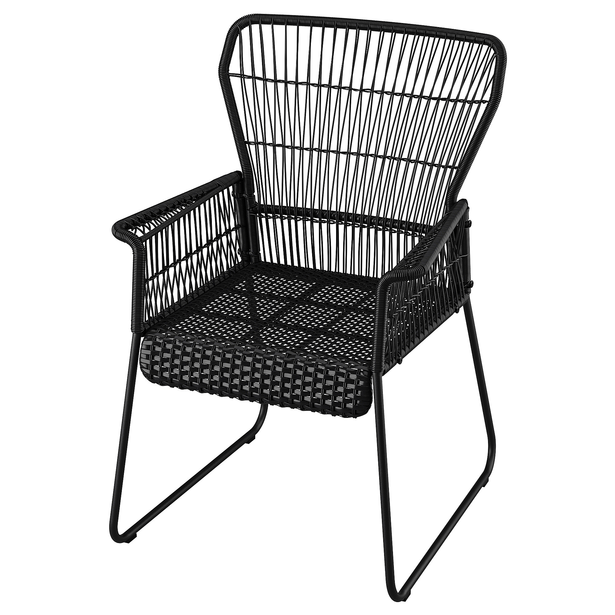 TALLSKÄR Armchair, outdoor, anthracite | IKEA US