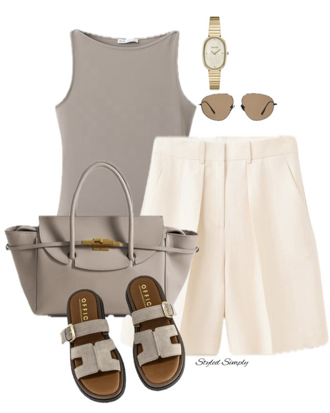 Styling Bermuda shorts 

#chicstyle #trendingfashion #bermudashorts #summeroutfit #springoutfit #everydayoutfit

#LTKeurope #LTKsummer #LTKspring