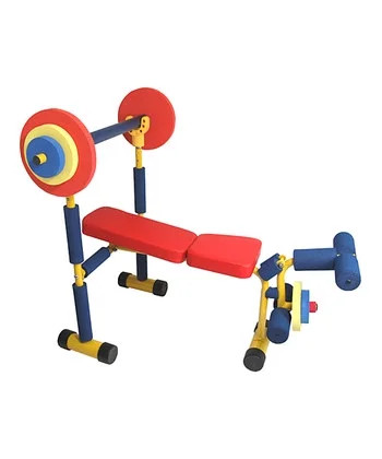 Fun & Fitness For Kids Children's Exercise And Weight Lift Bench Set - Walmart.com | Walmart (US)