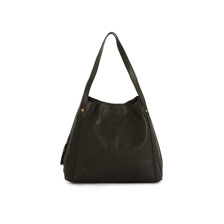 American Leather Co. Leather Shoulder Bag | Women's | Black | Size Not Applicable | Handbags | Hobo Bag | Shoulder Bag | DSW