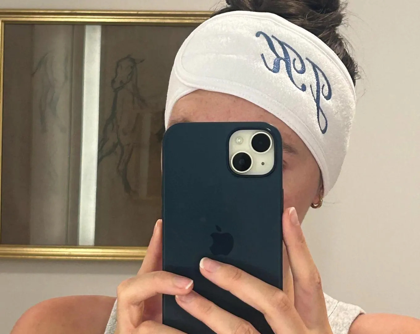 Custom Embroidered Skincare Headband | Etsy (US)