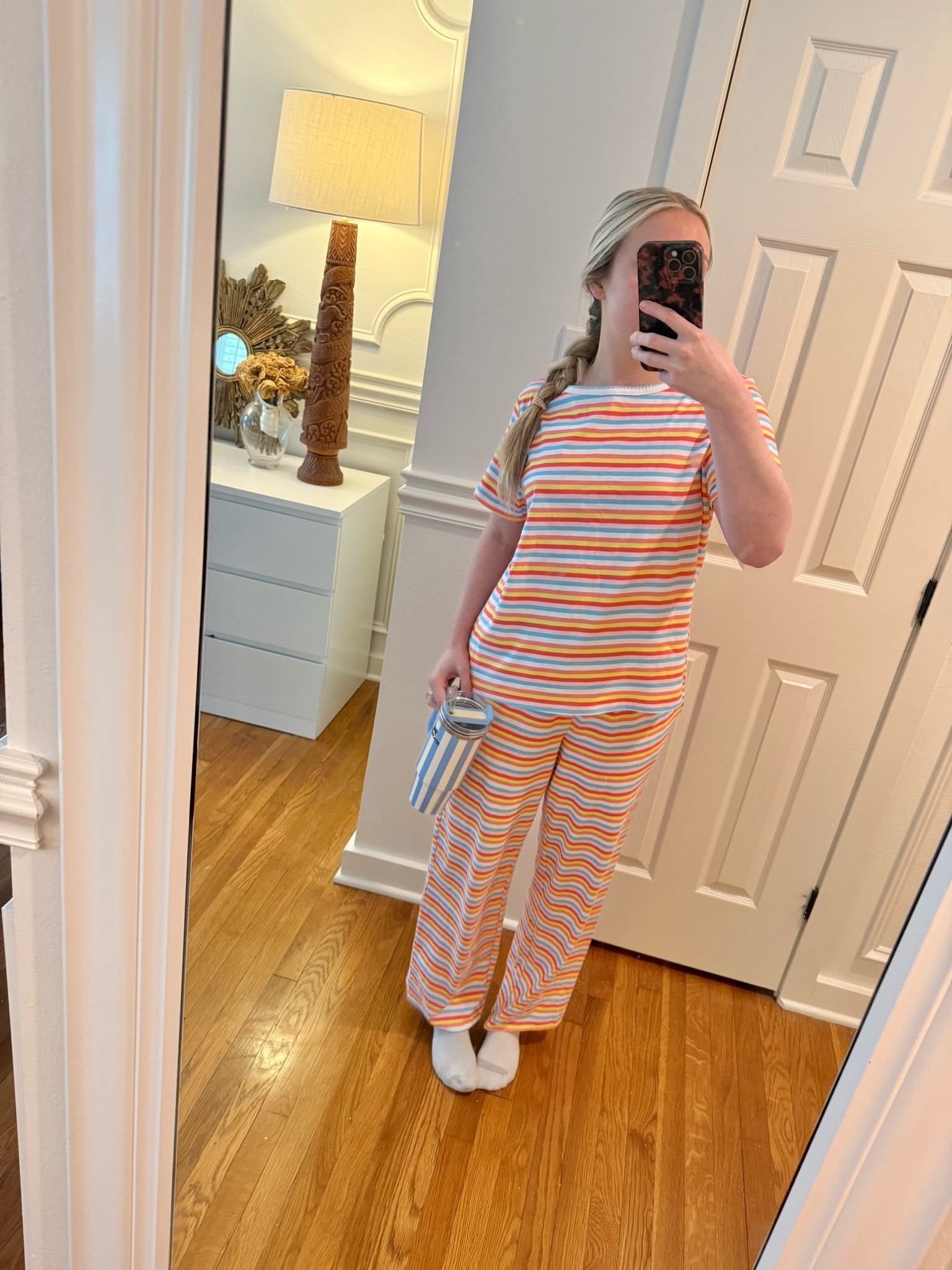 the cutest pjs everrrr & only $23 !!!!! 🧡🩷💛🩵

#LTKStyleTip #LTKFindsUnder50 #LTKOver40