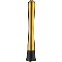 YFS Professional Stainless Steel Cocktail Muddler, Durable Bar Tool , Gold | Amazon (US)
