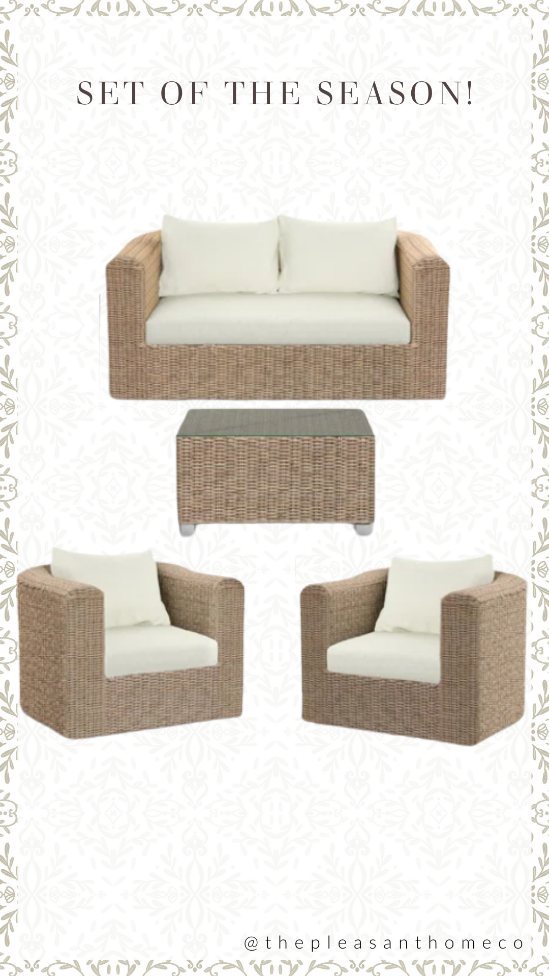 Patio Set of the Season!  

 #LTKSeasonal #LTKHome