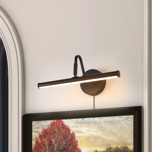 10W Dimmable LED Picture Light Fixture, Plug In/Hardwired,3CCT | Wayfair North America