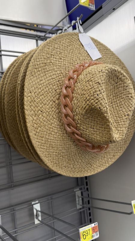 These fedoras are so fun for spring and summer! I love the chain detail. Which color is your favorite? Under $20!
.......
Straw hat straw fedora tan hat black hat beach hat sun hat hat under $20 summer hat beach hat spring break essentials resort wear travel essentials resortwear Walmart new arrivals Walmart finds Walmart under $20 Amazon hats Amazon finds   

#LTKstyletip #LTKswim #LTKtravel