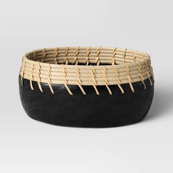 Target/Home/Home Decor/Decorative Objects & Sculptures‎Ceramic and Woven Catchall - Threshold... | Target