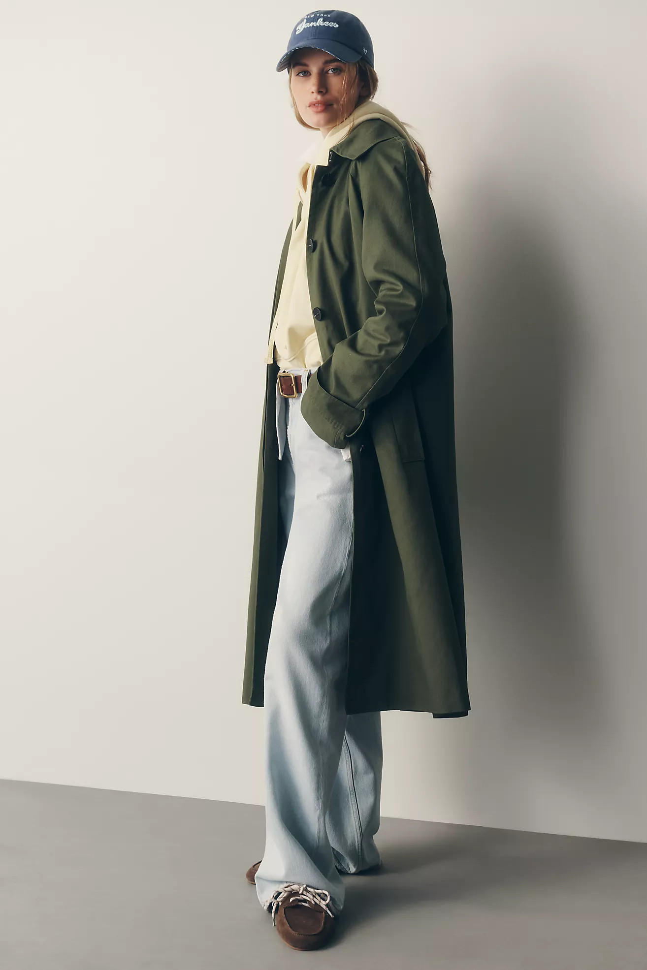 Avec Les Filles Long Trench Coat | Anthropologie (US)