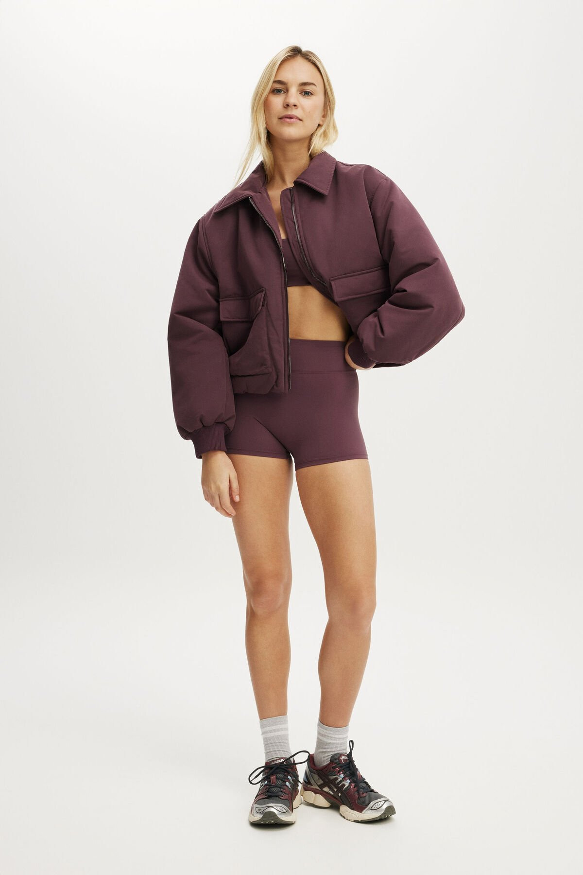 Collared Soft Touch Bomber | Cotton On (ANZ)
