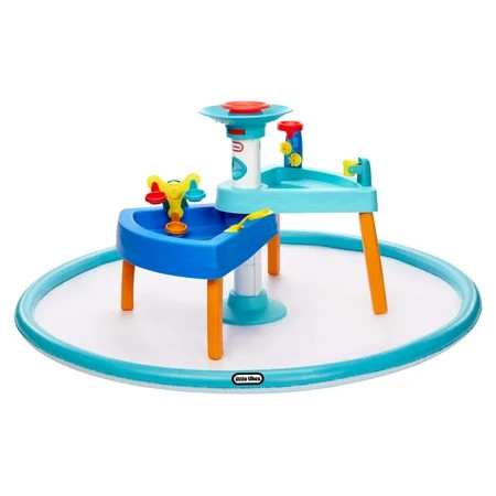 Little Tikes 3-in-1 Splash 'n Grow Outdoor Water Play Table and Splash Pad, for Kids Ages 3+ | Walmart (US)