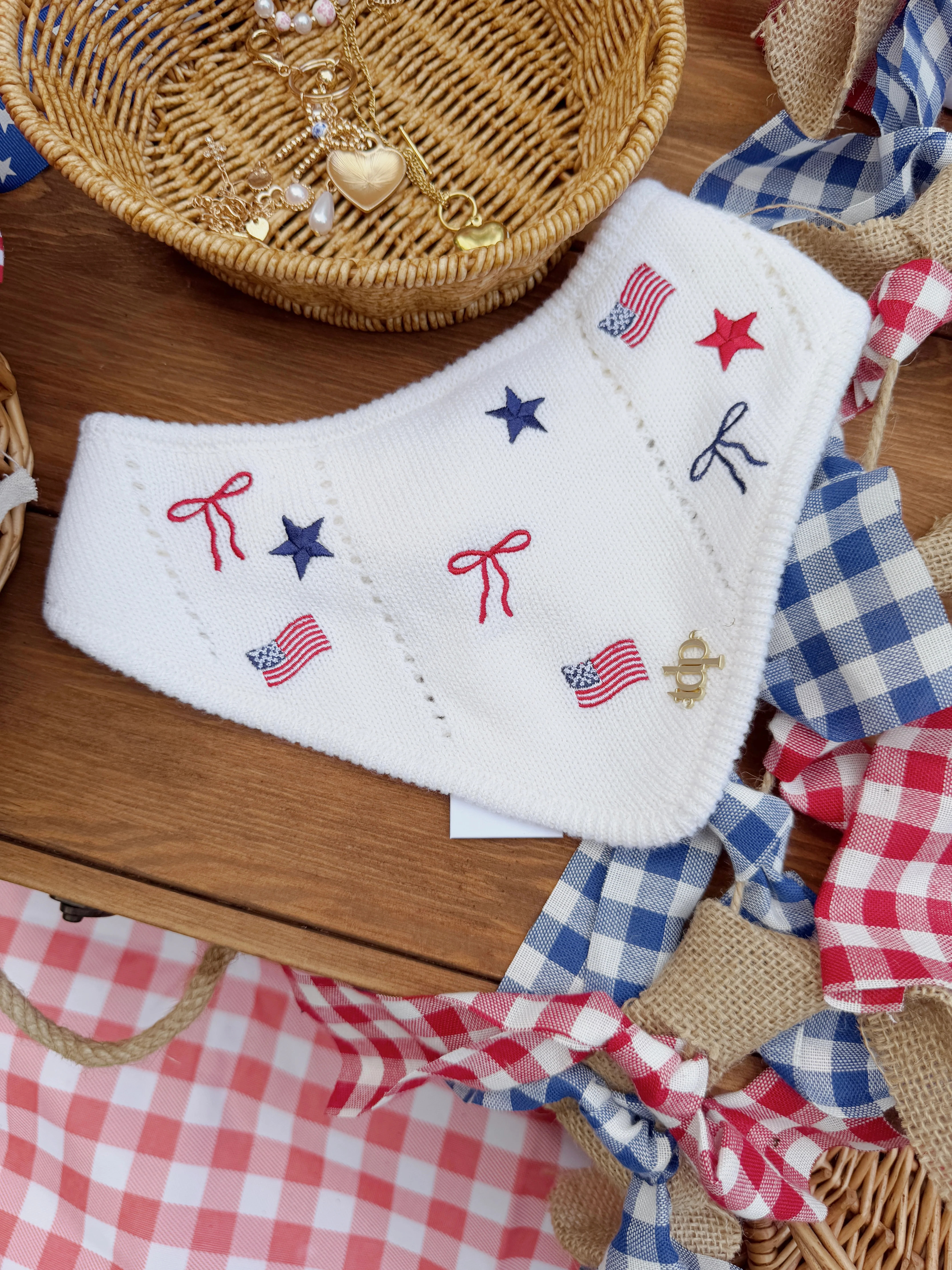 PATRIOTIC DOG BANDANA | VINEYARD BELLE | Shop Your Darling Style