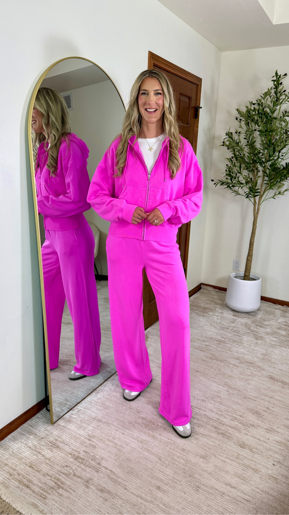 ⚠️I size down to small in pants as they run a tad big. Wearing my true m in tops and can size down too if want them more fitted. 

My favorite tall sweatpants ever! In a tall size set! Mix and match the top styles. Lots of colors too! Perfect for lounge, errands or even travel set. You need these! 

#LTKSaleAlert #LTKFindsUnder50 #LTKTall