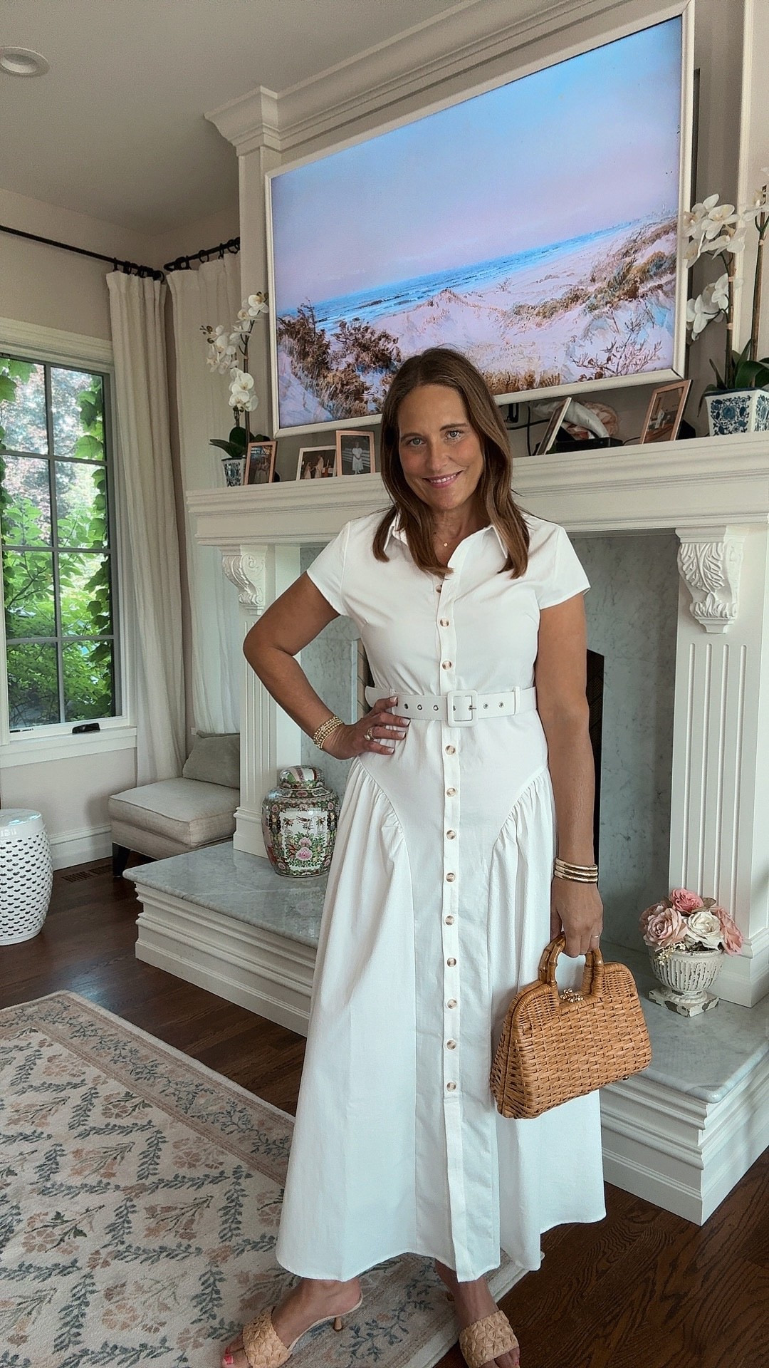 A white dress is a closet staple! Easy to throw on in the morning and head out the door! I’ve tagged a few that are similar to this one that are at different price points! 

#LTKSeasonal #LTKMidsize #LTKOver40