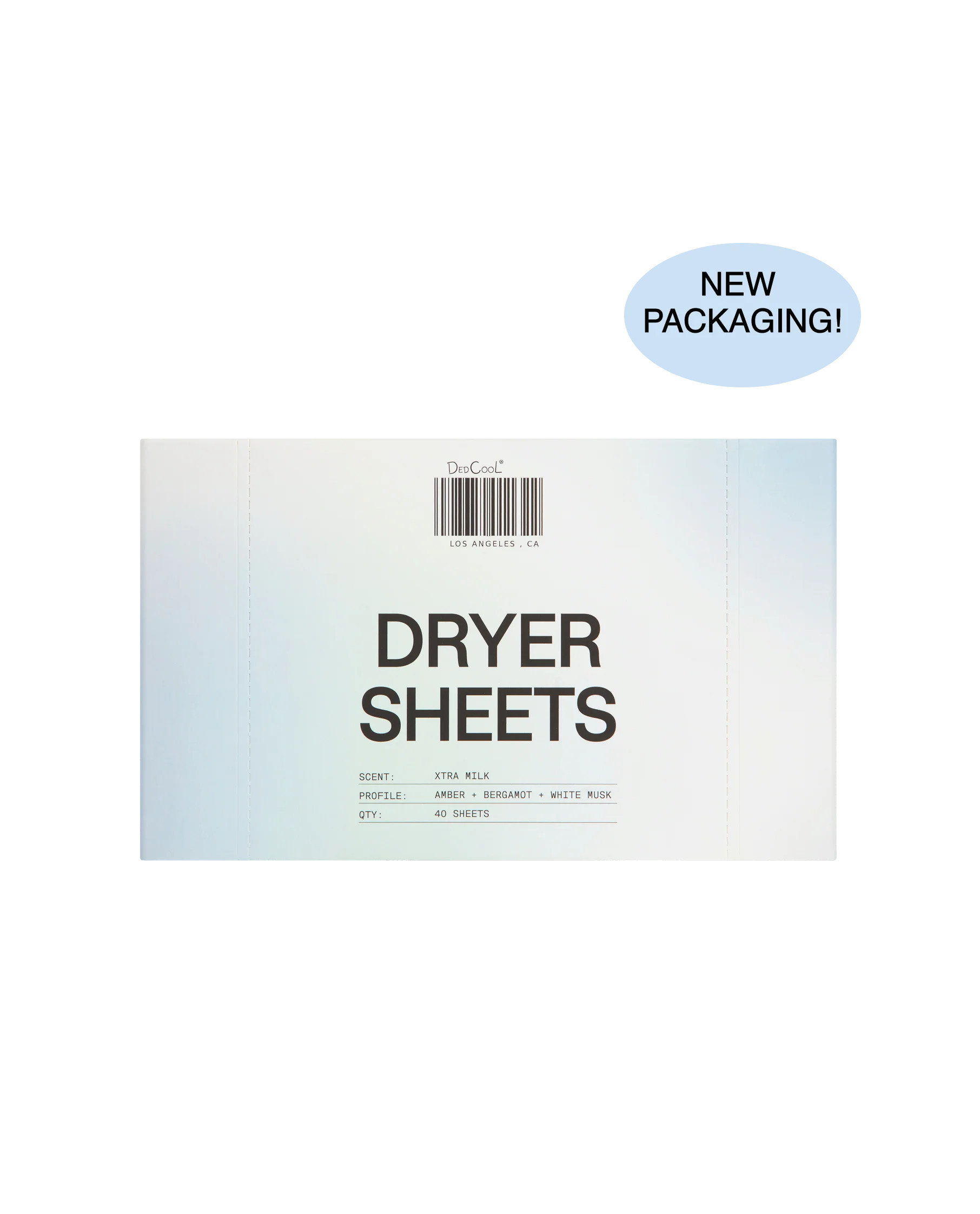 Dryer Sheets Xtra Milk | DedCool