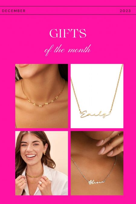 Great personalized gifts for women, moms, girlfriends, fiancés, wives, mother in law, grandmother, grandparents, sisters, best friends.

Jewelry is superb quality and on sale!! High end quality, save but not splurge!
Great deals and still having a sale!

#LTKGiftGuide #LTKbeauty #LTKwedding