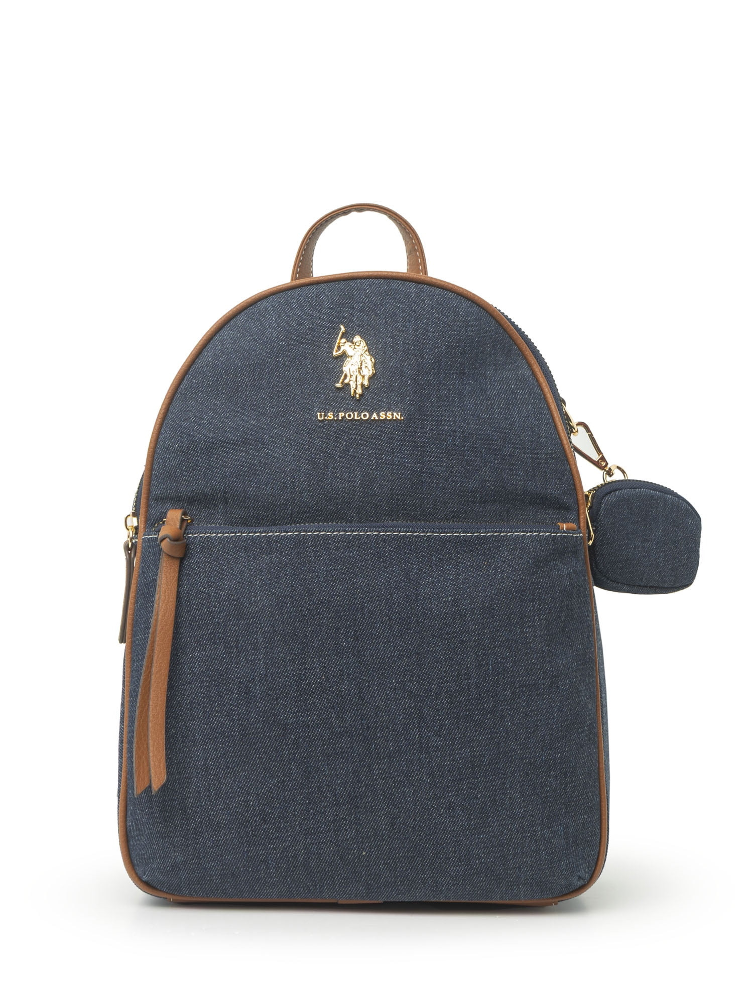 U.S. Polo Assn. Signature Backpack, Dark Denim | Walmart (US)
