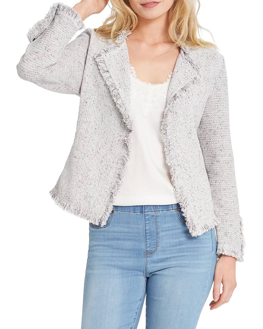 NIC+ZOE Fringe Mix Jacket | Neiman Marcus