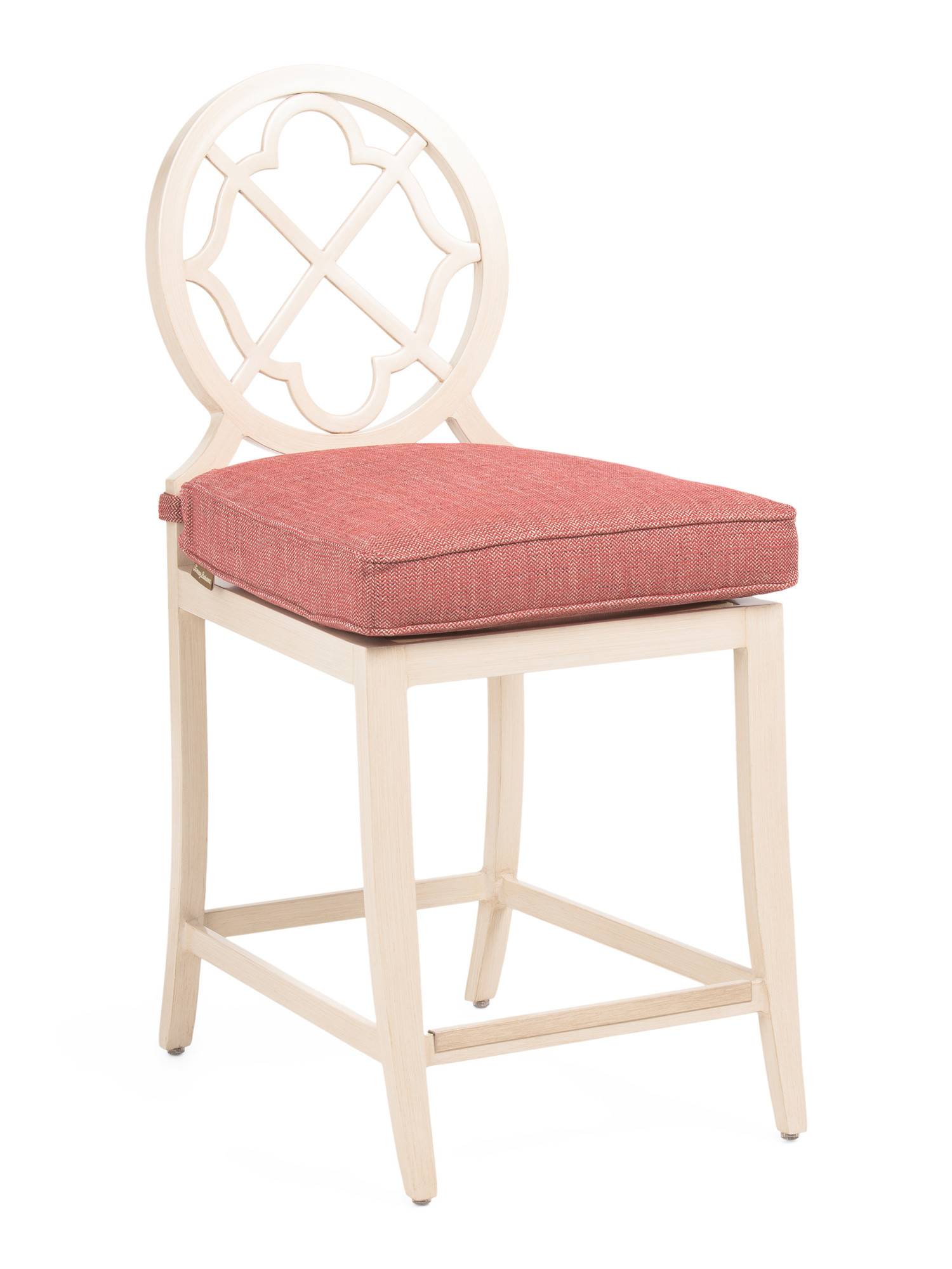 19x42 Outdoor Misty Garden Aluminum Frame Counter Stool | TJ Maxx