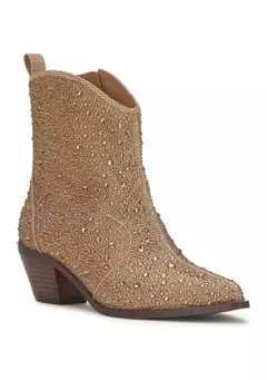 Jessica Simpson Oviedo Rhinestone Western Booties | Belk