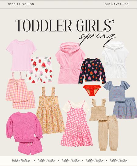 Old navy spring new arrivals for toddler girls! 

#LTKstyletip #LTKkids #LTKSeasonal