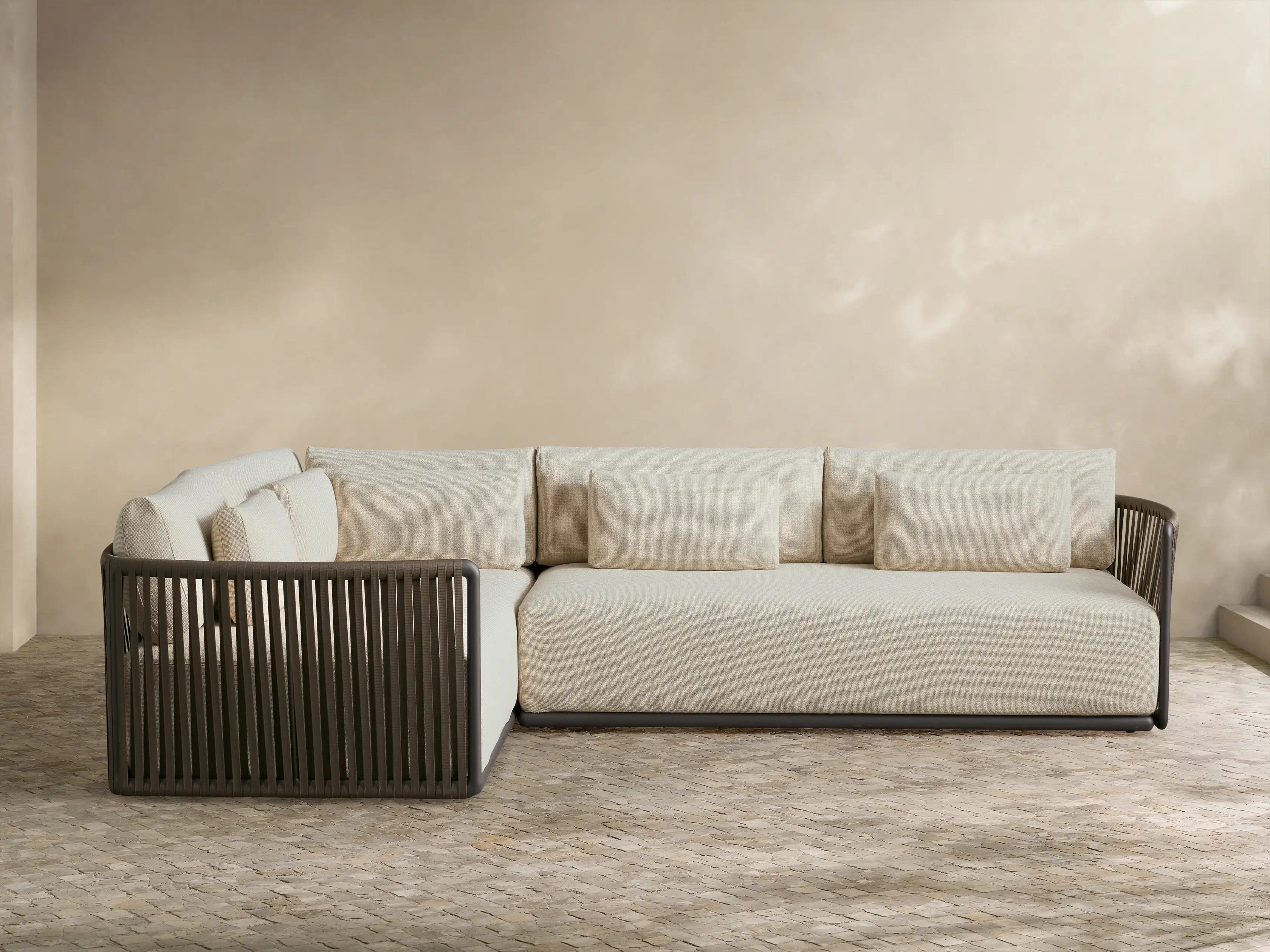 Lisbon Outdoor Two-Piece Sectional | Arhaus