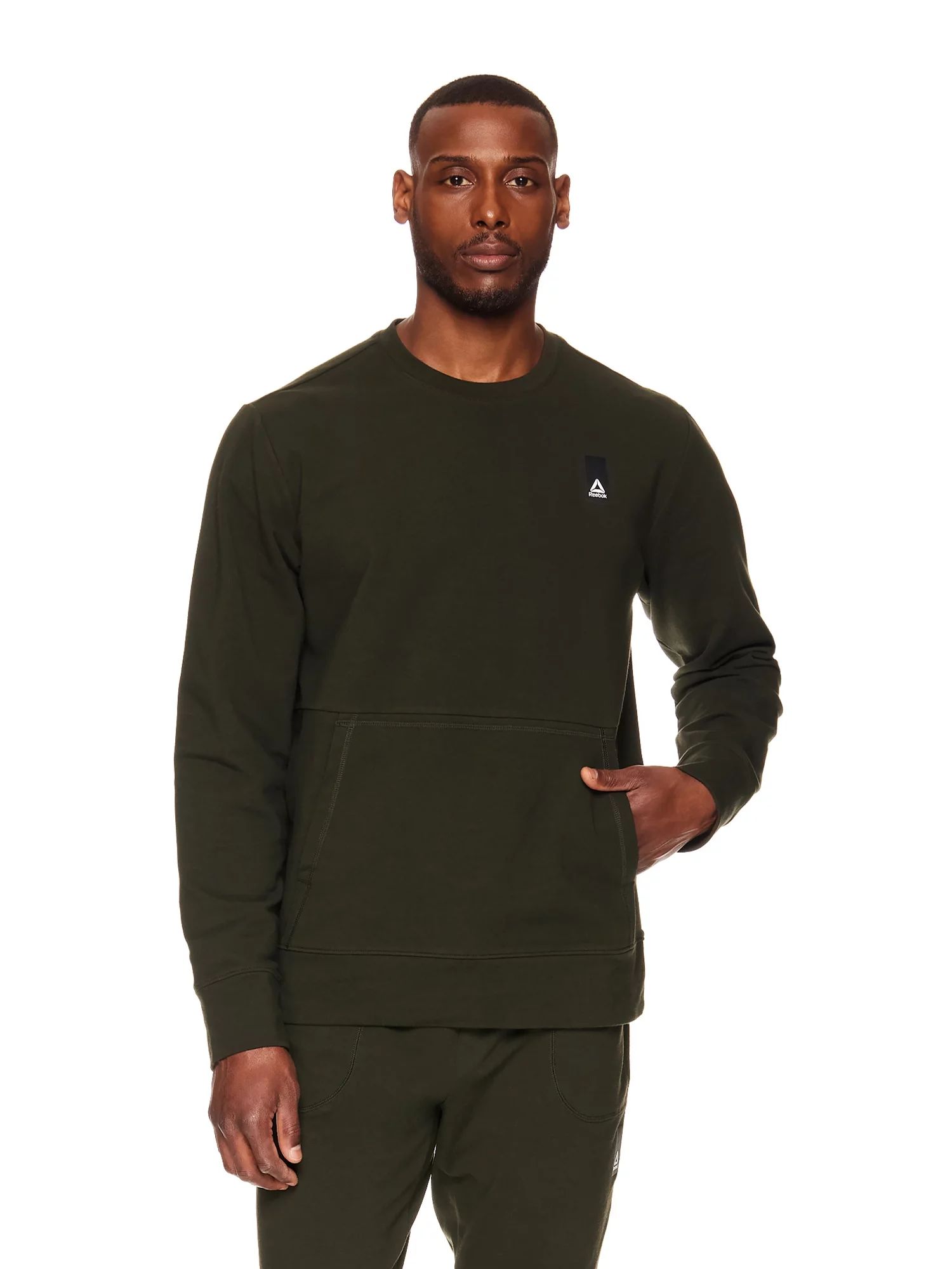 Reebok Men's Fundamental Crewneck Sweatshirt, up to Size 3XL | Walmart (US)