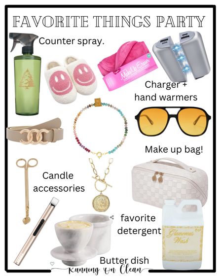 More gift ideas - favorite things party ideas under $35