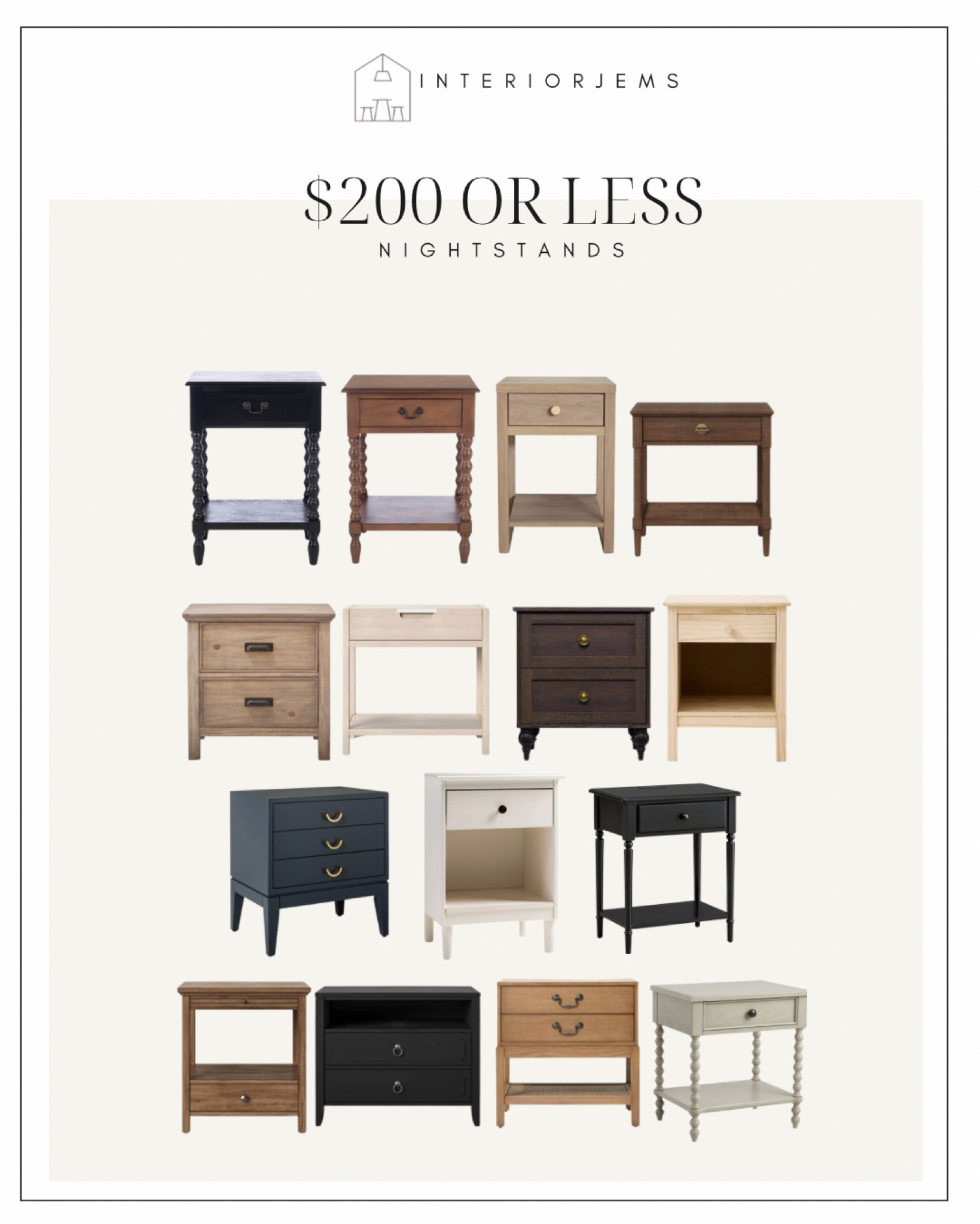 Quail Hill 3 Drawer Nightstand … curated on LTK