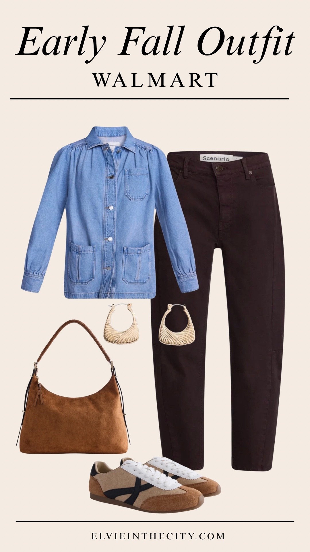 I have all these pieces from Walmart.
Jacket in XS tts
I sized down in the jeans. 
Sneakers tts
I have the bag too

Walmart finds, Walmart fall outfits, fall outfit, over 50, midlife women

#LTKOver40  #LTKPetite

#LTKxWalmart #LTKSeasonal