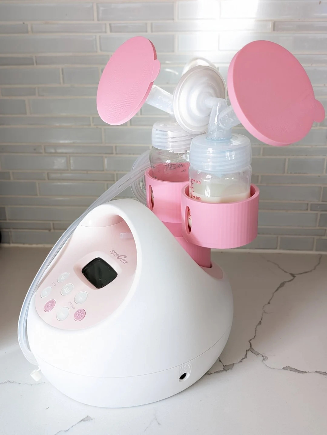 Bundle Spectra Breast Pump 's Bottle Holder Attachment and Flange Covers , Spectra Breastpump Acc... | Etsy (US)