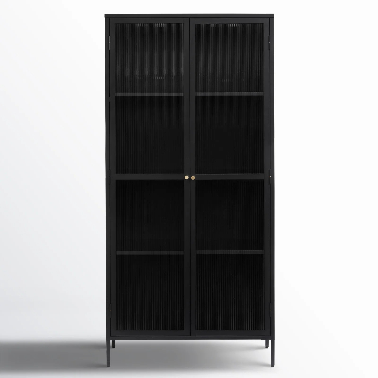 Arnika 75" Fluted Glass Dining Cabinet | Wayfair North America