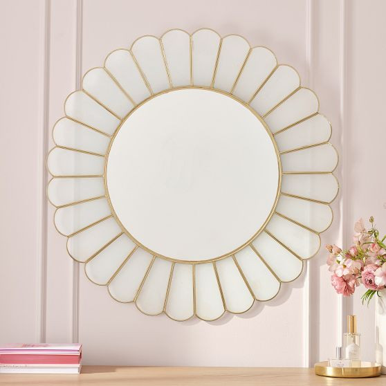 Daisy Wall Mirror (32") | Pottery Barn Teen